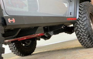 ＨＡＭＥＲ4ｘ4 IRONMANサイドシルガード パーツ画像