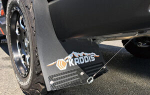 KADDISマッドフラップオレンジ Carbon パーツ画像