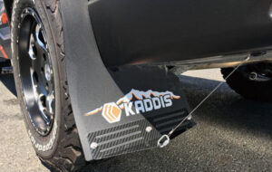 KADDIS マッドフラップオレンジ Carbon パーツ画像
