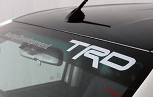 TRD Asia正規 TRDフロントウインドウデカール パーツ画像