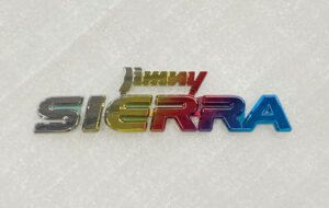 OGB チタン風エンブレム　SIERRA パーツ画像