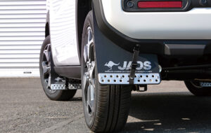 JAOS マッドガードIII リヤセット ブラック パーツ画像