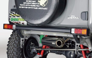 JB74 スチールストレートバンパー リア用 パーツ画像