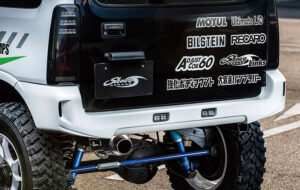 リアバンパースポイラー JB23用 パーツ画像