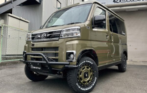 700系アトレーハイゼットカーゴ デッキバン フロントバンパーガードキット パーツ画像