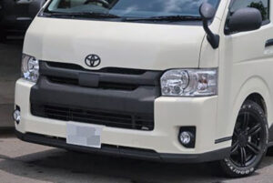ハイエースTRDフロントスポイラーLINE-Xモデル パーツ画像