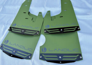 LANDLIC　マッドフラップ（オリーブ） パーツ画像