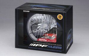 マルチリフレクターヘッドランプ HALOGEN HEAD LAMP ポジション無し 3ポイント（1個入り） HL-52 パーツ画像