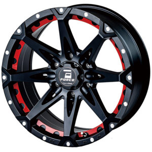 FORCE DENALI マットブラックマシニング パーツ画像
