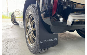 LANDLIC　マッドフラップ　BLACK パーツ画像