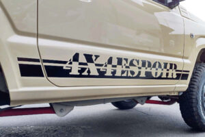 4×4エスポワール サイドデカール パーツ画像