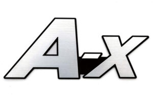 A-xエンブレム 14cm パーツ画像