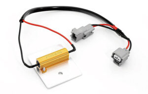 抵抗取り付けプレート 2枚セット LEDウィンカー用 パーツ画像