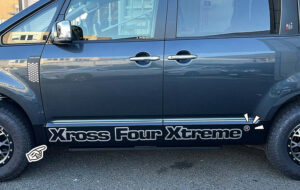 Xross Four Xtremeサイドバナーステッカー パーツ画像