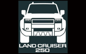 ランクル250 角目 正面 ステッカー　NO.40 パーツ画像