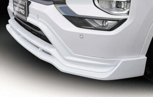 アウトランダーPHEV GN0W MC前 フロントアンダースポイラー パーツ画像