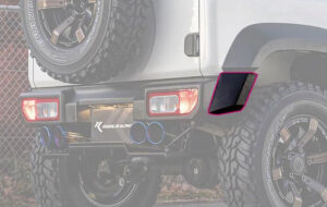 UHL 74R-GT 74JIMNY SIERRA リアバンパーアタッチメント パーツ画像
