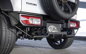 KUHL 74R-GT/II 共通 74JIMNY スラッシュカット4テールマフラー（90φ） パーツ画像