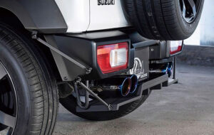 KUHL 64R-GT 64JIMNY スラッシュカット4テールマフラー（90φ） パーツ画像