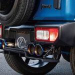 UHL 64R-GT 64JIMNY スラッシュカット4テールマフラー（100φ） パーツ画像