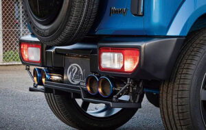 UHL 64R-GT 64JIMNY スラッシュカット4テールマフラー（100φ） パーツ画像