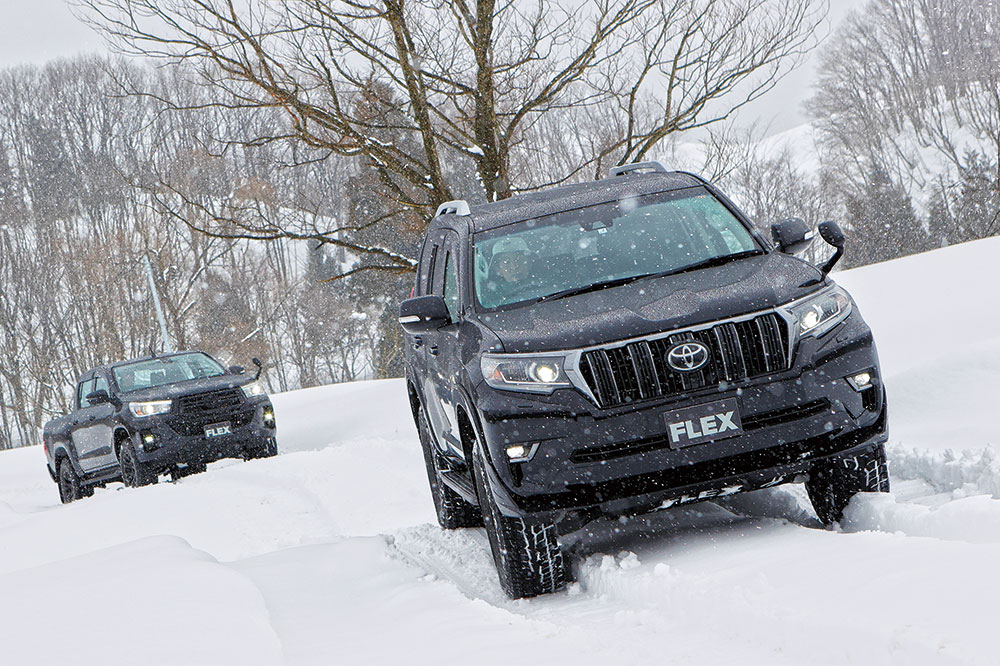 150プラド＆ハイラックス雪中行 ～ 2022 | 4WDやSUVのパーツなら4WD