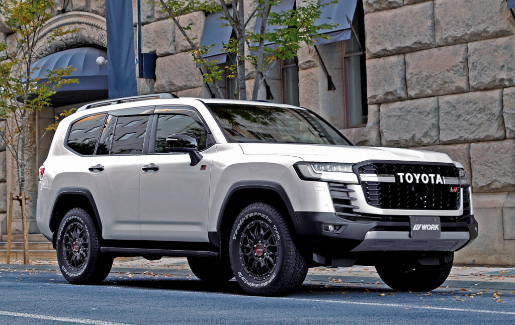 【WORK】ランドクルーザー300の性能をフルに発揮できるホイールとして18インチワンサイズでリリース「CRAG LCG」