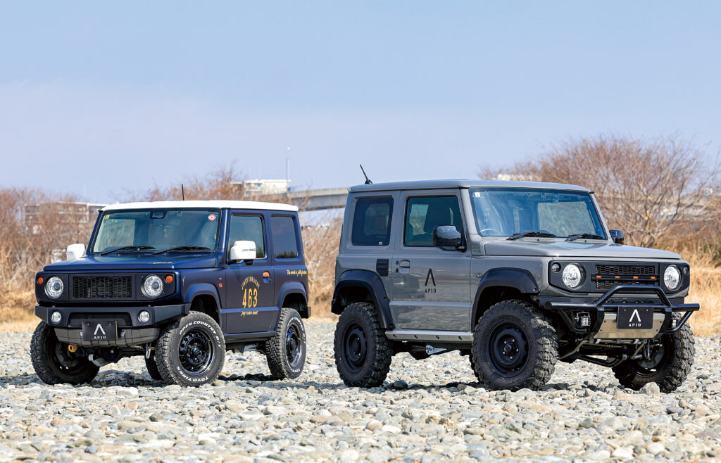 【APIO】JB64＆74の魅力を引き立てる 個性あふれるスタイルとカスタマイズ