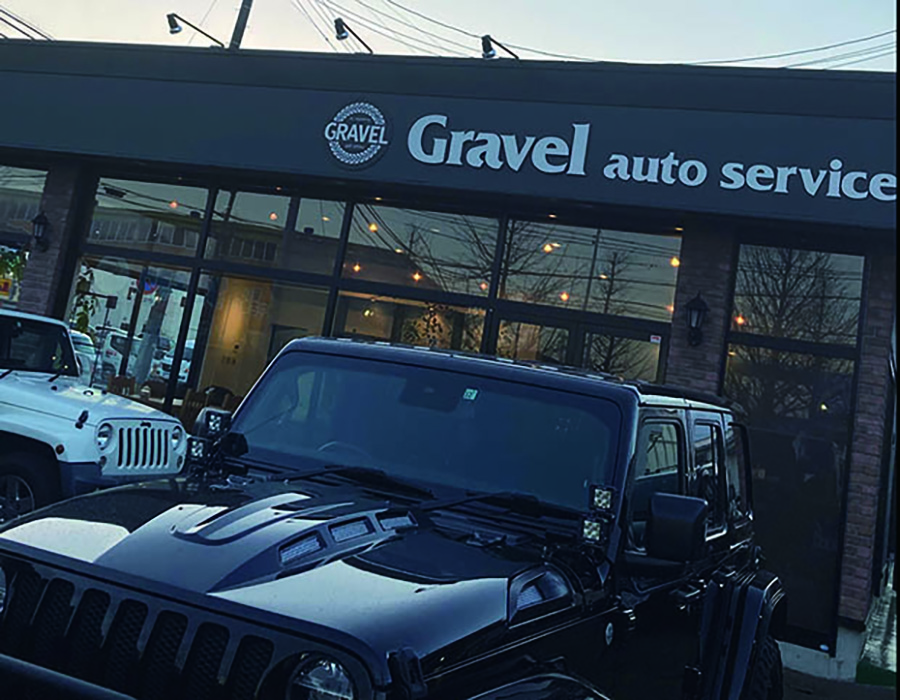 Gravel auto service